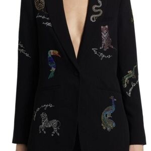 Cinq à Sept Black Kylie Jungle Blazer